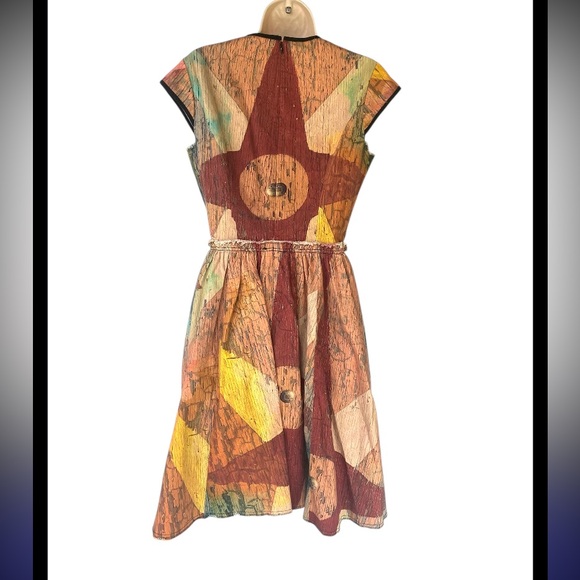 Making the Cut Season 2 Gary Winning Dress S Carnival Patchwork Designer Piece - Picture 4 of 10